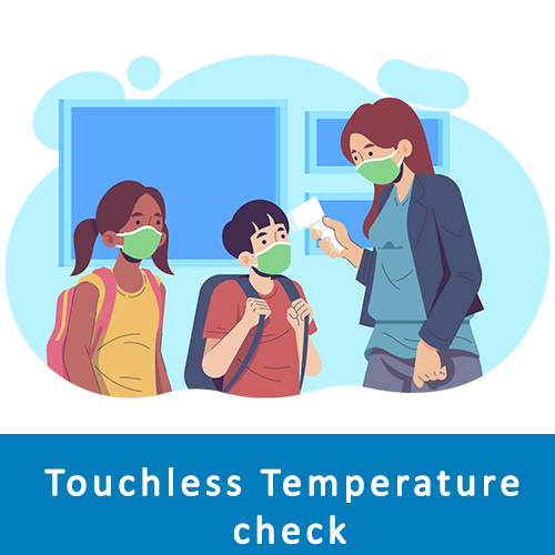 Touchless Temperature check